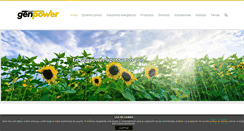 Desktop Screenshot of genpower.es