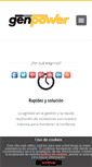 Mobile Screenshot of genpower.es