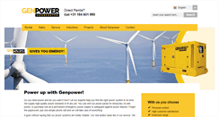 Desktop Screenshot of genpower.nl